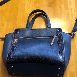 Kate Spade Cobalt Blue medium size purse